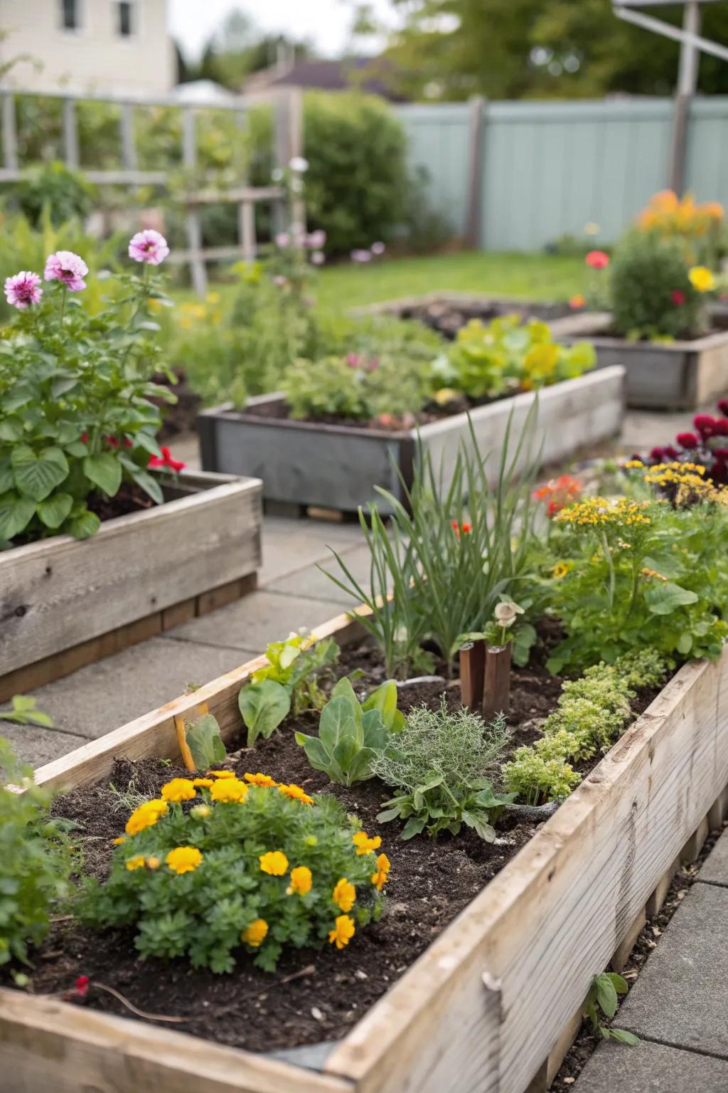 Elevated beds present a functional answer for systematized planting.