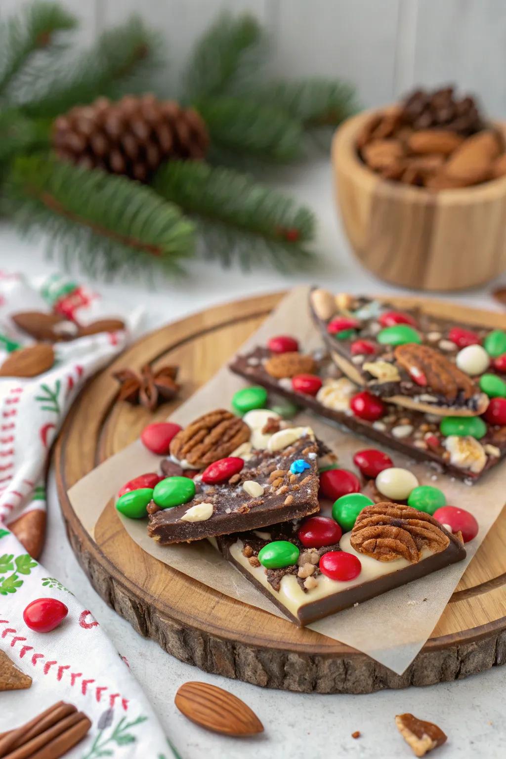 Vibrant and delectable holiday layer cake that's ideal for holiday gifting.