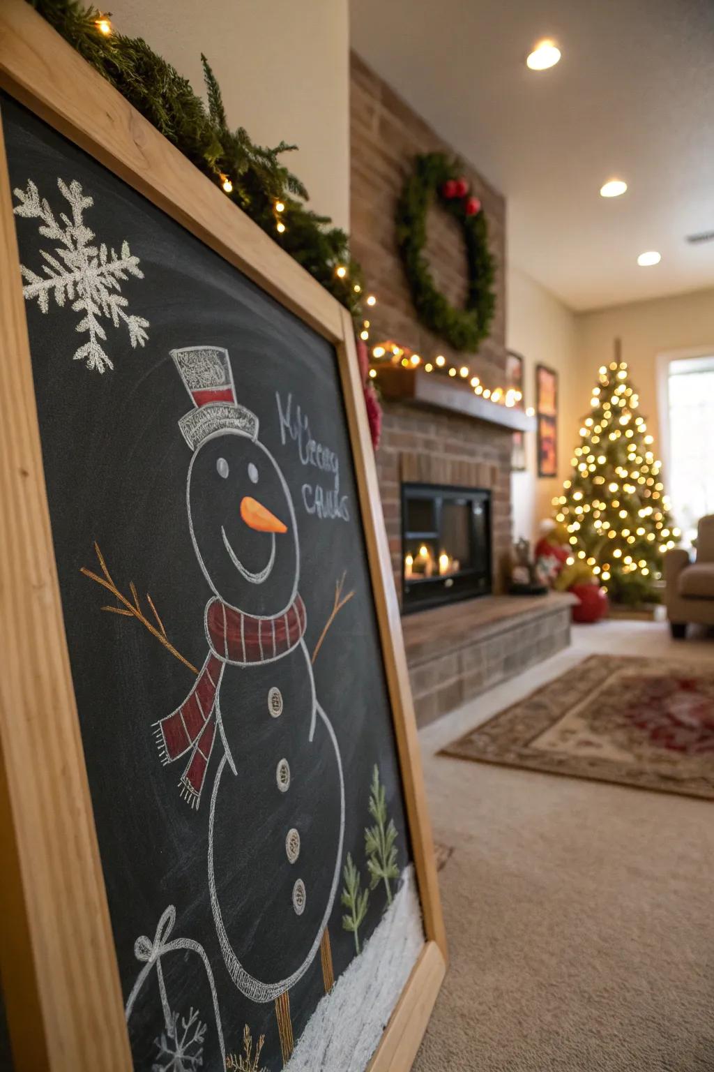 Bring joy with a smiling snowman illustration.