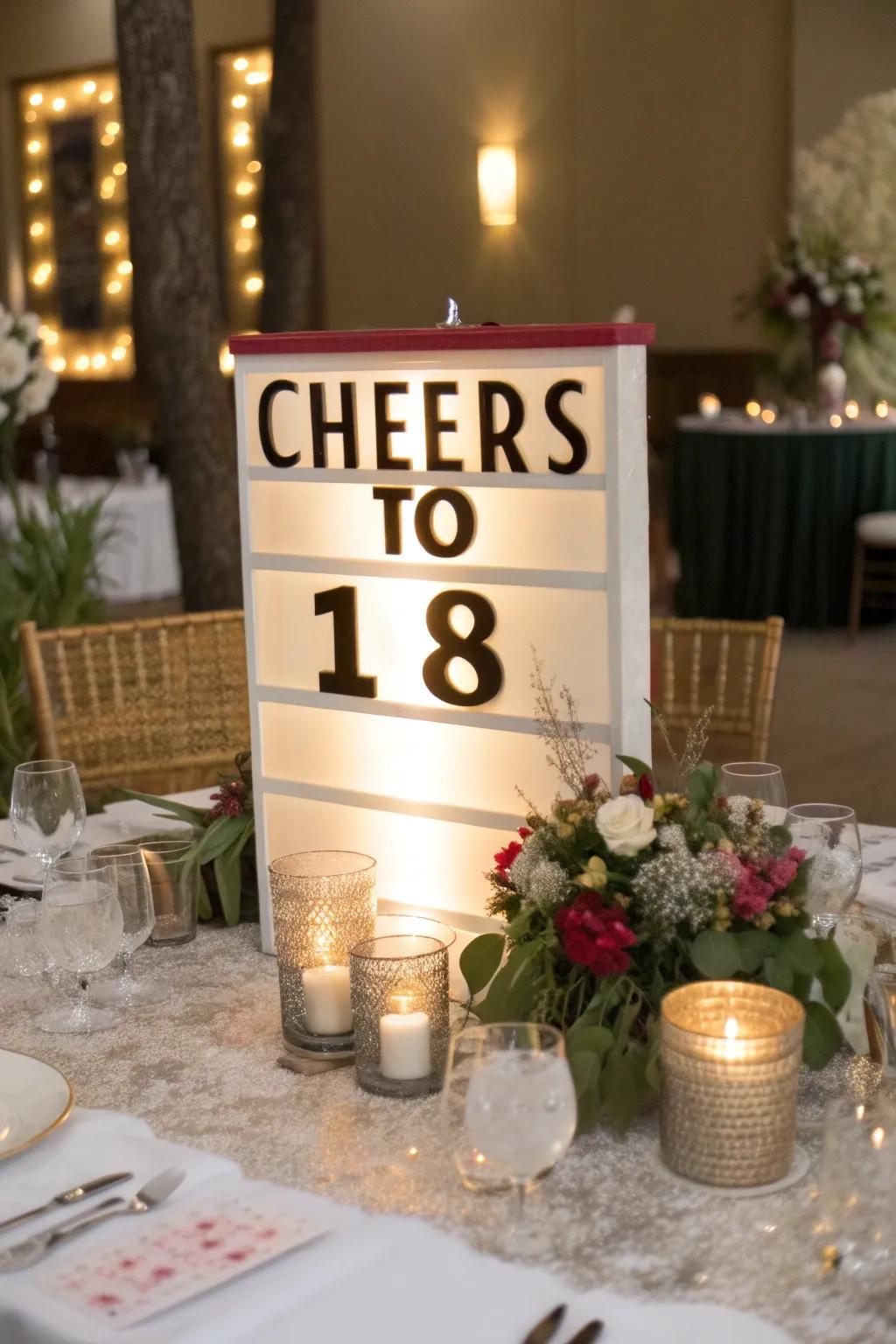 Centerpieces making a grand statement at the heart of the table.