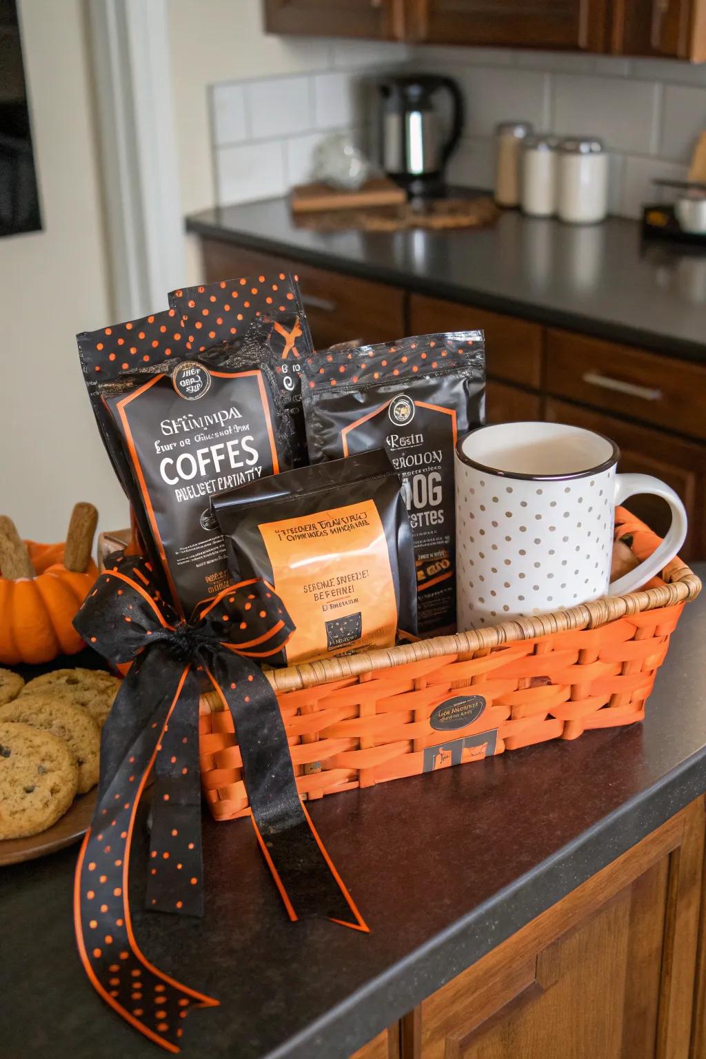 A delightful coffee experience for Halloween mornings.