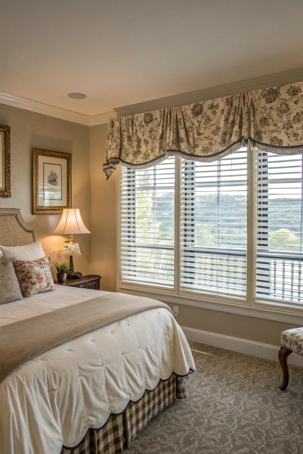 Curved edges add a whimsical feature.