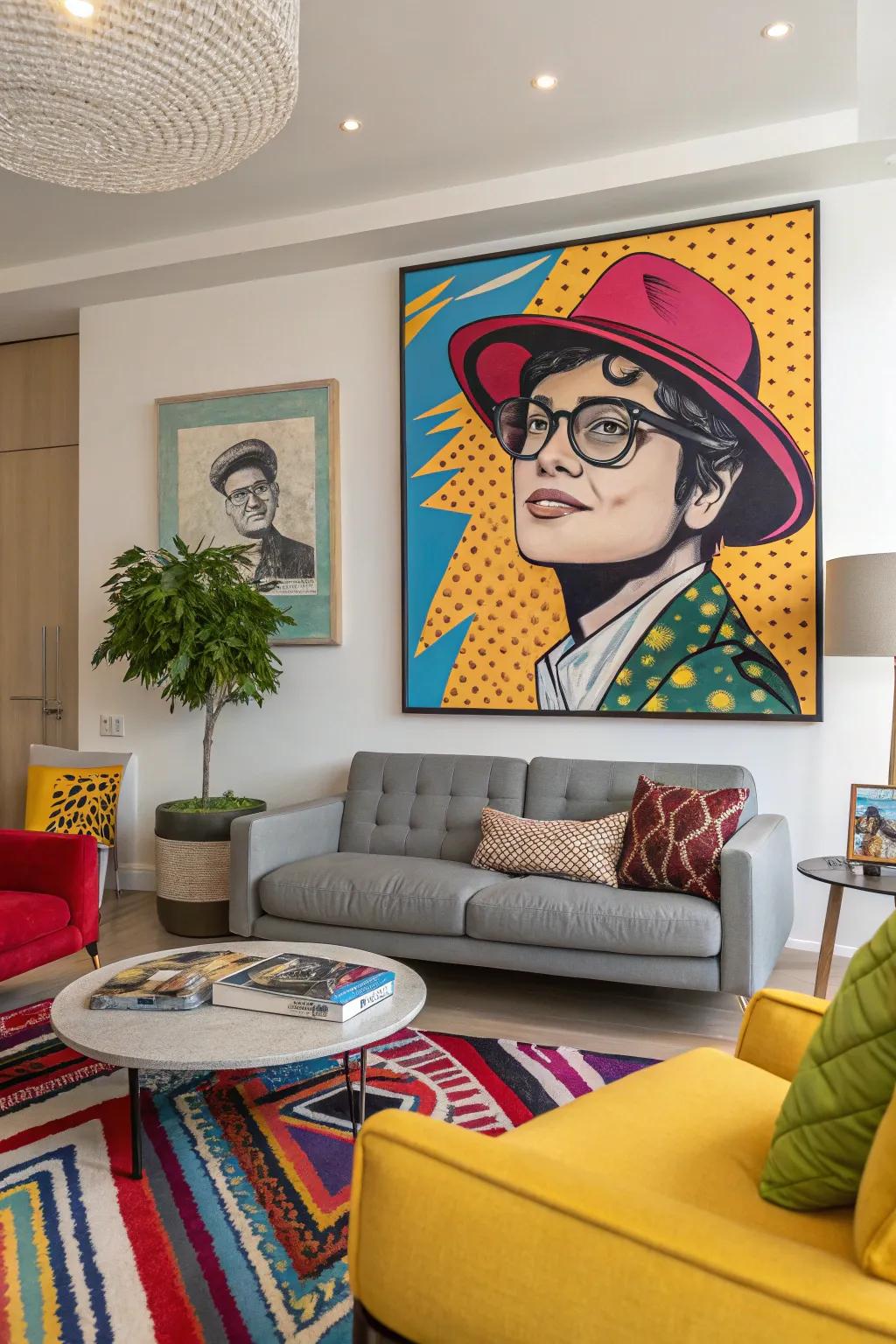 Make it personal via pop image enhancers.