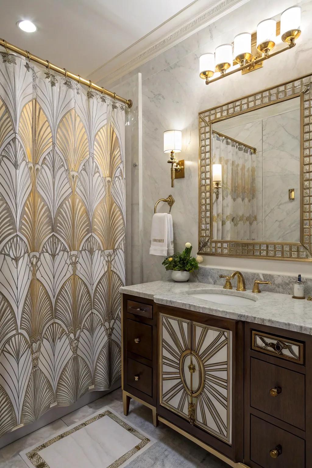 Art Deco patterns exude elegance and timeless glamour.