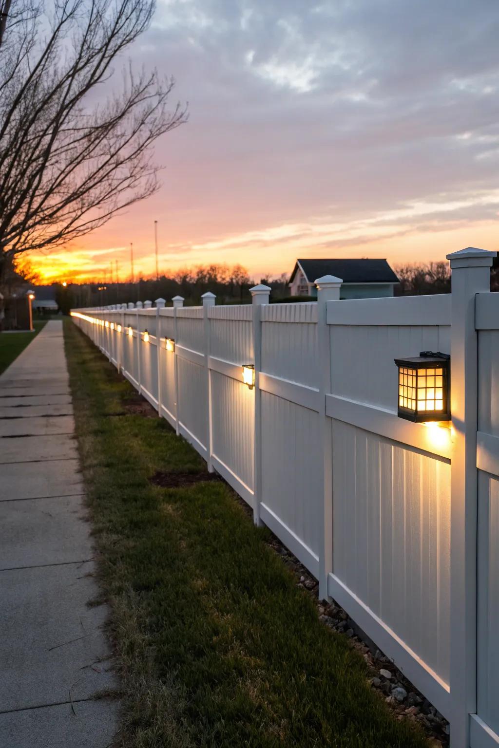 Solar-powered lights offer sustainable and effective illumination.