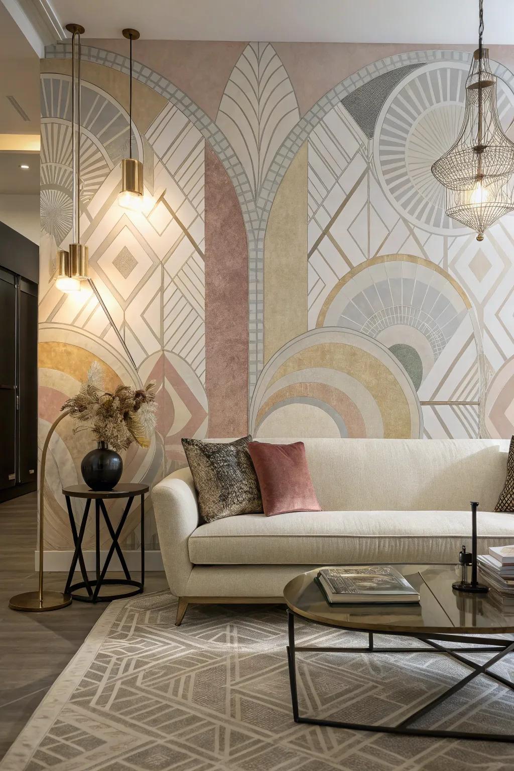 Express your individuality with artistic wallpaper designs.