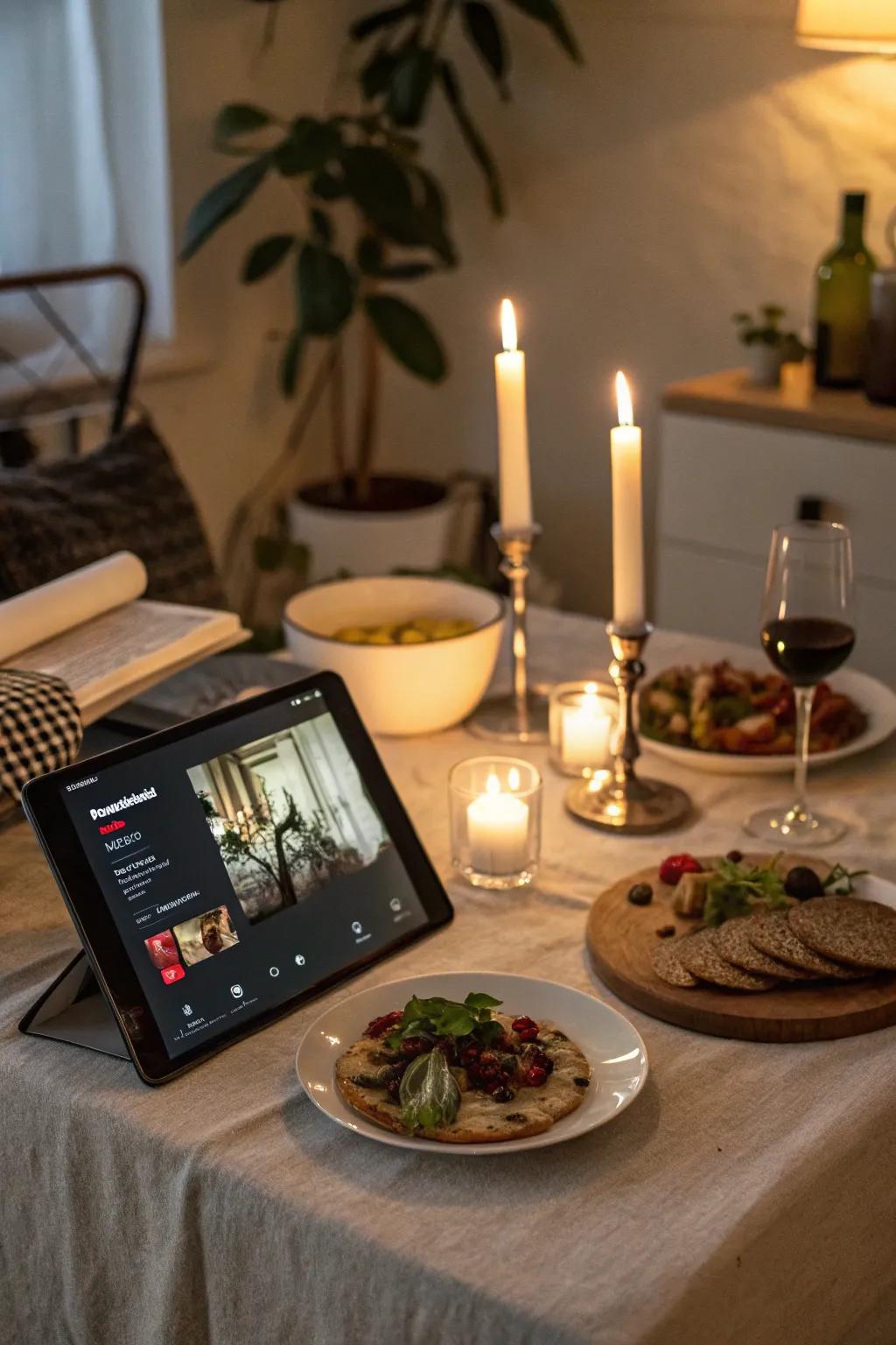 Let music set the mood with a personalized playlist exchange.