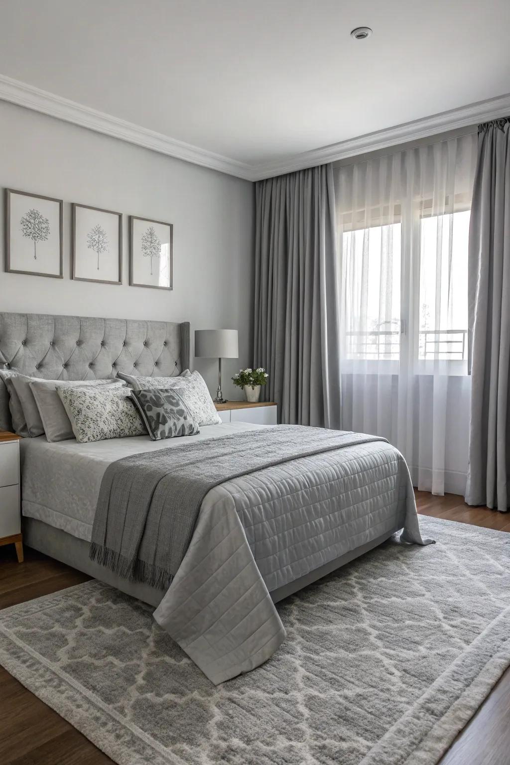 Single-tone schemes offer a sophisticated and unified look.