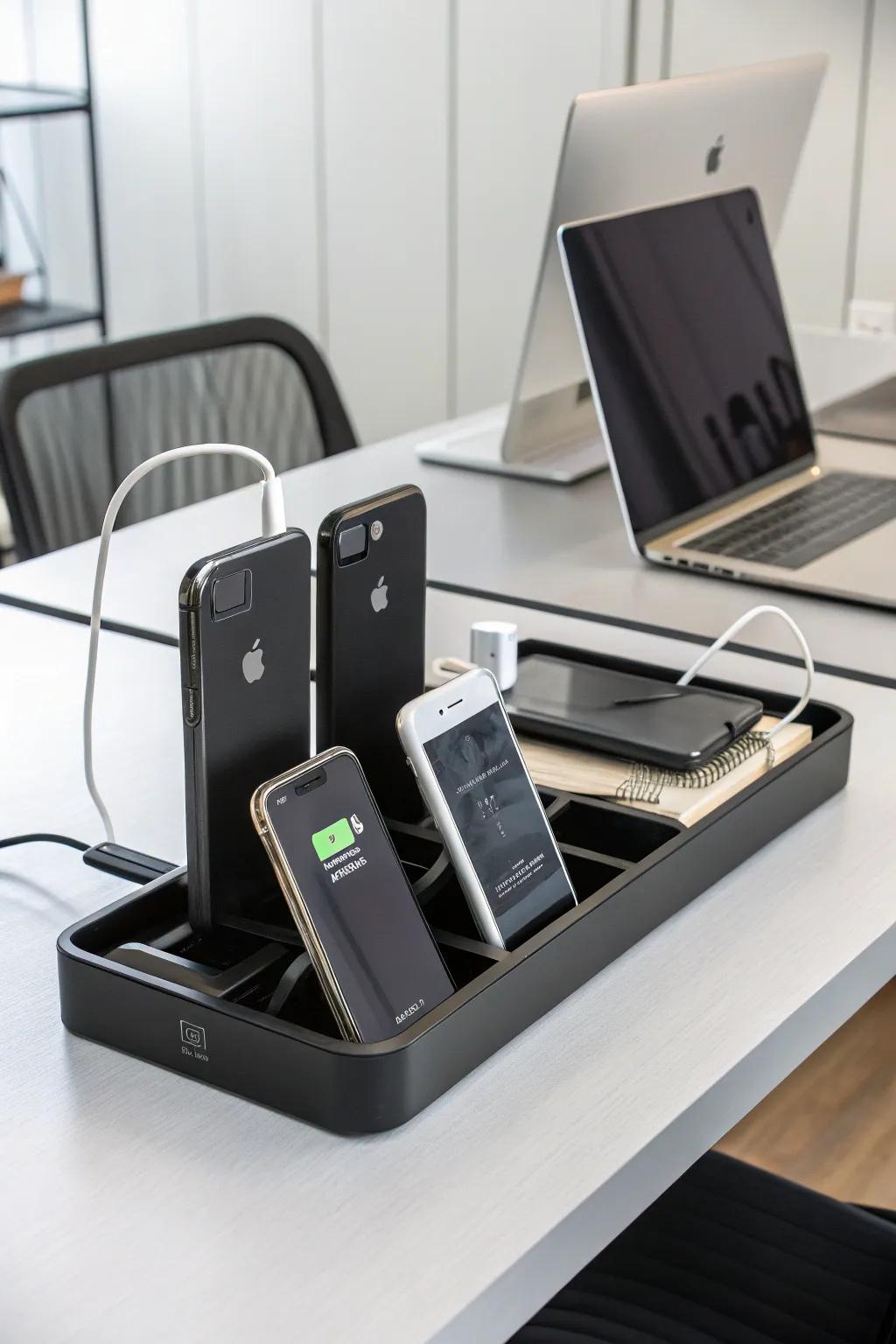 Keep your tech organized and accessible.