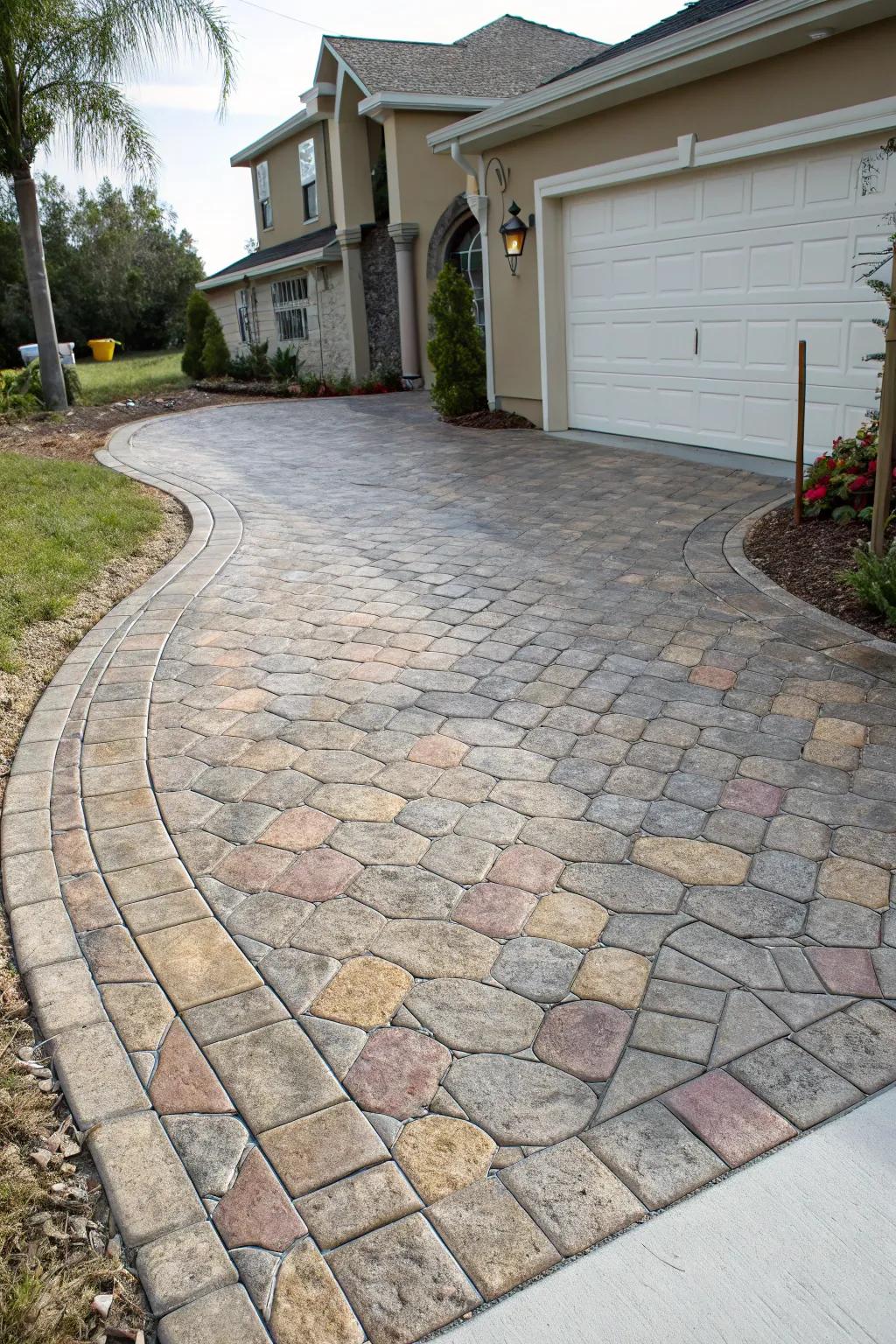 Stamped concrete offers endless design possibilities.