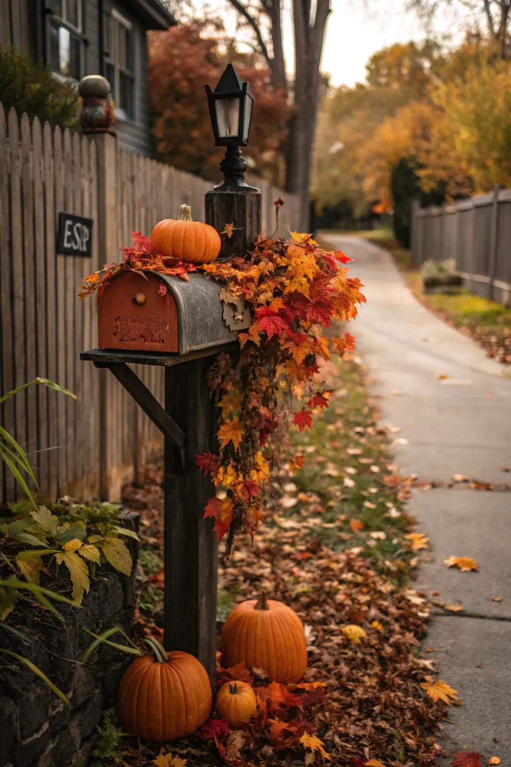 Seasonal decor preserves your mailbox appearing new and festive throughout the year.