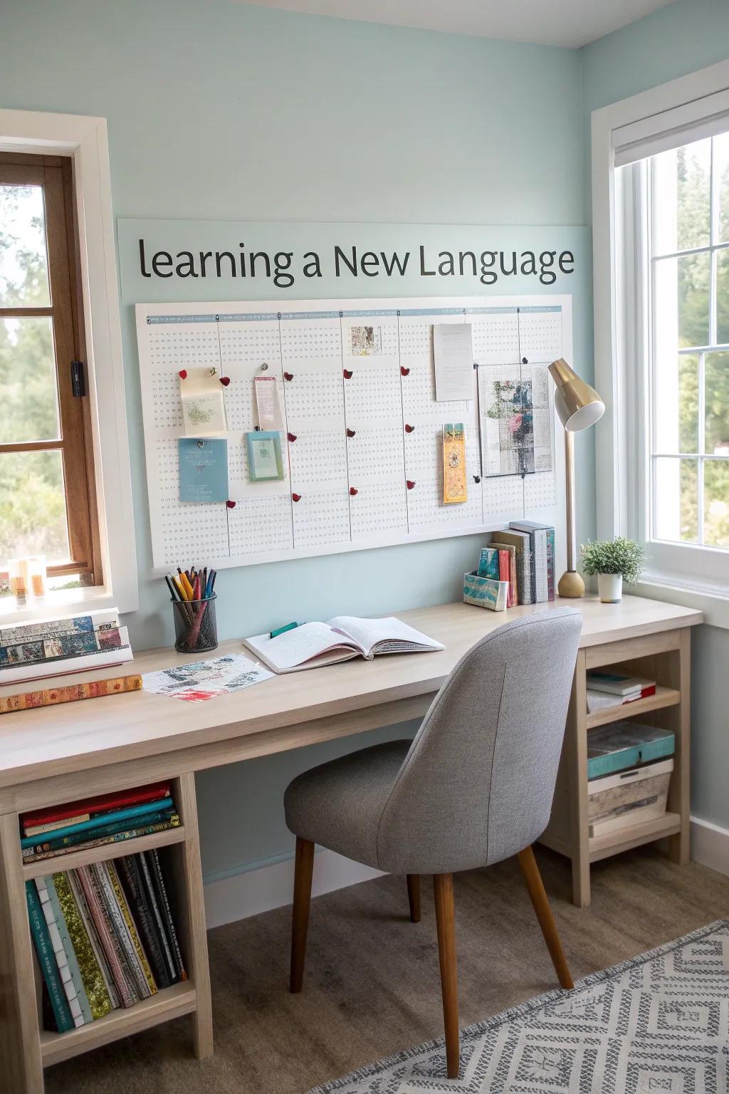 Enhance learning with a focused word wall that targets specific goals.