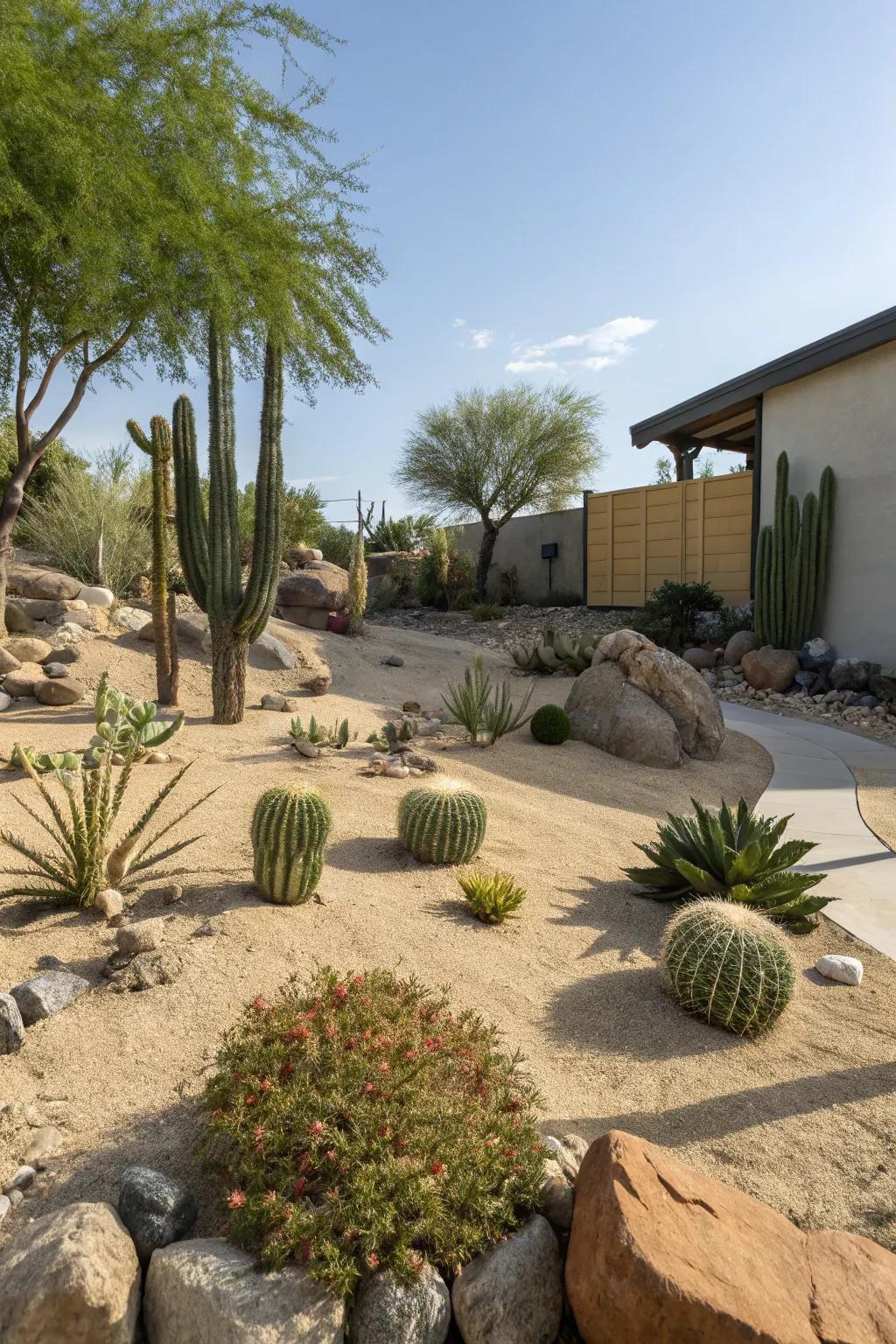 Bring a touch of the desert to your backyard.