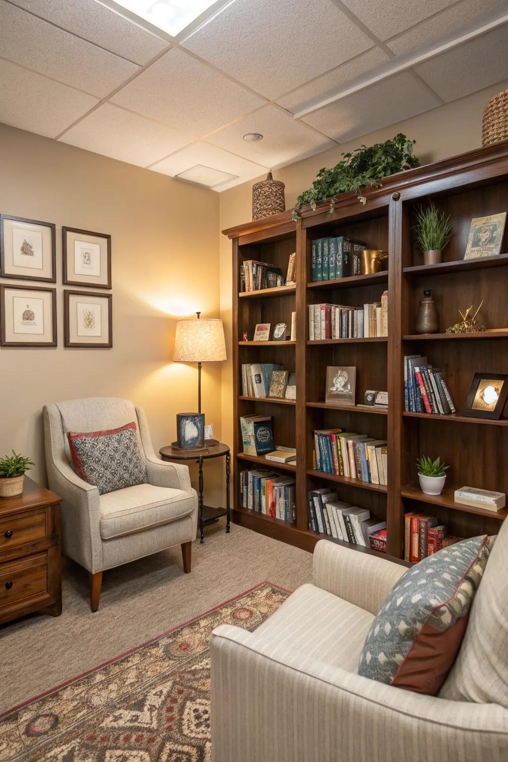 Bookshelves that add both function and flair.